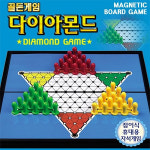 바니랜드 바니랜드 바니랜드 골든게임 다이아몬드게임 7세 2-3인용 25cmx25cm휴대용