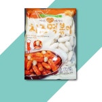 치즈떡볶이떡 떡드림 1KG X10개 치즈떡복이 즉석식품 간식 분식재료 꼬치