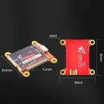 FPV 비디오 송신기 OSD 조정 매개변수 NTSC PAL RC 드론용 PandaRC MAX 5 8G 1W VTX 40CH VT5804HV