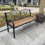 야외벤치 리프트 테이블 정원 방부목 01 카사블랑카 보조의자 야외 벤치