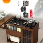 이동식 차테이블 차트레이 원목 다도 전통차 카트 테이블