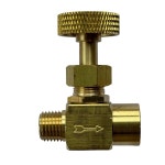 2000 PSI 고압 1 4 NPT 암수 황동 니들 밸브 유량 컨트롤러 물 가스 오일 연료 프로판