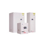 연구실 시약장 캐비넷 산업용 보관장 4갤런 독마장 전자암호 장치 두툼한 스타일