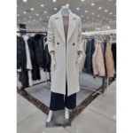 더아이잗 더아이잗 알파카 울 더블 브레스트 코트 IN 55 T077600