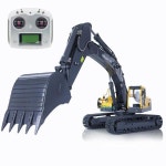 RC 굴삭기 JDM 106 V2 1 14 지구 굴착기 360L 조립 금속 유압 리모컨 트럭 모델 I6S 라디오 TH18487-SMT5