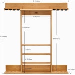 포버원 풀 큐 랙 대나무 스틱 홀더 월 마운트 8개의 큐와 전체 공 세트 당구장 또는 클럽용 테이블 액세서리 정리함 Bamboo