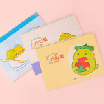 리틀 케라 유치원 초등학생 30매 스케치북 10권 340x250mm 랜덤