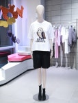 럭키슈에뜨 럭키슈에뜨 여성 시그니쳐 슈에뜨 깍두기 반팔 티셔츠 LFTAM24730PIX
