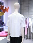 럭키슈에뜨 럭키슈에뜨 여성 시그니쳐 슈에뜨 깍두기 반팔 티셔츠 LFTAM24730PIX