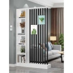 가벽 파티션 공간분리 장식장 가림막 칸막이 주방 현관 거실 인테리어 80롱라이트그레이 5개 조립하다