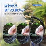 쿨링 포그 냉각 울타리 농장 물안개 냉방장치 냉각장치 펜션 실외 사은품없음 5m 두께8mm튜브 2개더블노즐세트