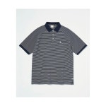 먼싱웨어 먼싱웨어 남성 골프 셔츠 반팔 폴로 라글란 일본제 스트라이프 25 L MU5SHS14M
