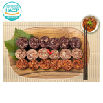30년 전통 토종 모듬순대 3색 400g 토종 고기 김치 백순대 영양간식 해썹제조 찰순대 피순대 1개
