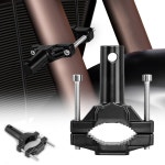 범용 바이크 오토바이 헤드라이트 브래킷 개조 범퍼 스포트라이트 익스텐션 폴 프레임 모토 부품 액세서리