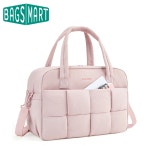 BAGSMART 여성 퍼퍼 여행 가방 노트북 칸막이 주말 더플 백