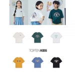탑텐키즈 공용 어바웃모먼트 쿨에어 코튼 티셔츠 빛을 되찾다 광복 80th MKF2TS3807