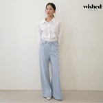 베이직 루즈 스트레이트 데님 팬츠 WICAPT003