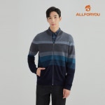 올포유 올포유모델착장 남성 스트라이프 니트 집업 가디건 095 AGSCL8241-190 811404