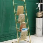 신문 스탠드 인테리어 미용실 카페 책장 책꽂이 진열대 철제