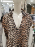 겐조 가니 여성 레오파드 셔츠 원피스 943 GNOW32F0776