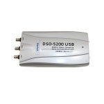 Hantek PC 디지털 스토리지 오실로스코프 USB s 2 채널 200MHZ 200 DSO5200