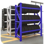 타이어 랙 카센터 정비소 선반 거치대 앵글 전시대 - 120x40 280kg