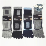 남성 스포츠용 발가락 양말 1켤레 통기성