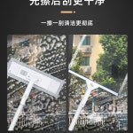 유리창청소 폴대 긴막대 유리닦이 창문 청소 와이퍼 건물 1 실내용 1 2m 스텐레스 텔레스코픽 스퀴즈