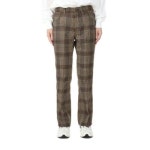 Shinzone PLAID 팬츠 BROWN22AMSPA03