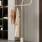 모던 스탠드행거 미니멀리스트 인테리어 집들이 심플 A 흰색 대리석 패턴