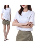 브루넬로쿠치넬리 브루넬로쿠치넬리 로고자수 솔로메오 여성 티셔츠 M0T611328G CL087