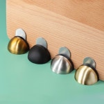 스테인레스 스틸 마그네틱 도어 흡입 충격 고무 반원형 충돌 방지 비자 성 스토퍼