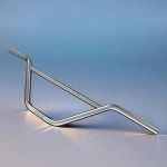 Funsea Big BMX 핸들 바 Chromoly 4130 Wheelie Stunt Cruiser 사이클링 크롬 Zeus2 22 스템용