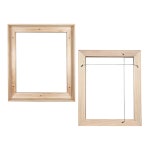 영아트 원목 올림액자 1 4호 5호 6호 8호 10호 12호 15호 20호 25호 30호 40호 50호 60호 100호 작품 전시회 1개 8호 S 정방형 원목색상