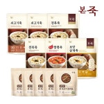 본죽 죽330g 장조림 D SET 총11팩 전복2 쇠2 삼계 짬뽕 미니5 32258205