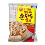 엄지식품 오쉐프 정성가득 손만두 김치 