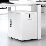 사무실 이동서랍 이동식보관함 3단서랍 사무용서랍 3개 추첨 장 단샷 1개