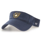 47BRAND 47브랜드 MLB 밀워키 브루어스 클린업 Adjustable Visor 1131125