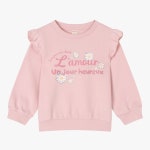 치크 치크 프릴 스웨트셔츠 CKMA2511G