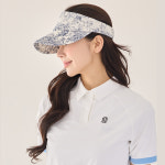 제이투제이 여성골프모자 아트패턴 썸머 골프선캡