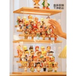 진열대 조명 수집가 기본 박스 타닉 선박 전시 쇼케이스 스몰 라이트 피규어 커버 보관 투명 원목 스몰 라이트 기본 원목