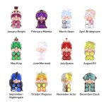 팝마트 POP MART PINO JELLY Hard Shiny 12 PVC 시리즈 어소트 박스 개 팝 마트 가챠 가챠 1개