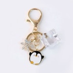 얼음펭귄 키링 고리 키홀더 가방꾸미기