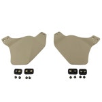 방탄헬멧 VULPO 전술 에어소프트 헬멧 사이드 귀 보호 FAST MICH ACH 액세서리 3 Khaki Soft Rubber 1개