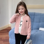 아르베 아동용 프레젠트 케이블 가디건 100