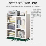 책상밑책장 책꽂이 이동식 바퀴 A 책상밑 우드 웜베 합리적인높이보호가드 60X24X66CM