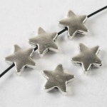 10PCS 13x13mm 스타 스페이서 비즈 h3683