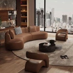 사무실 소파세트 리셉션 중역 1인 소파