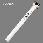TMAEX-초경량 탄소 섬유 시트포스트 도로 자전거 시트포스트 산악 자전거 부품 흰색 27 30 3