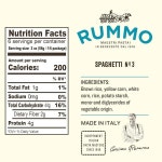 Rummo Italian Pasta Gf 스파게티 No 3 - Always Al Dente 글루텐 프리 이탈리아산 355ml12온스 패키